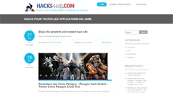 Desktop Screenshot of hacks4me.com
